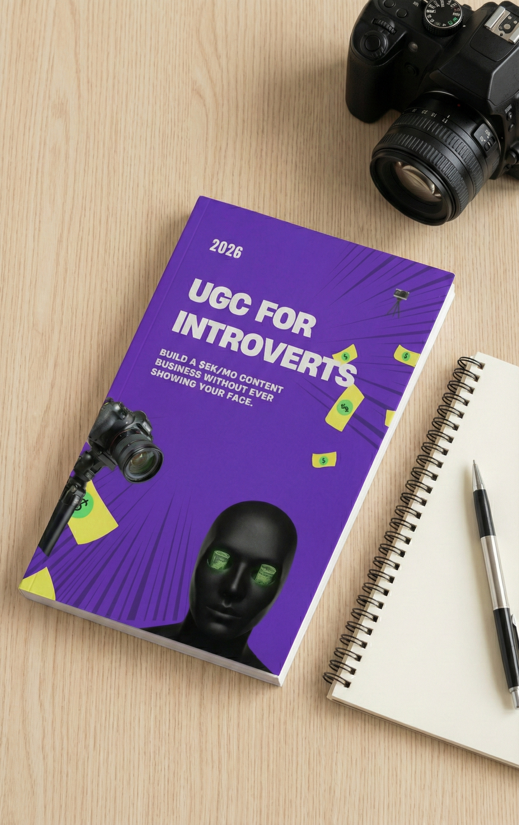 UCG For Introverts (The Complete 2026 Guide to Profitable Faceless Content Creation)