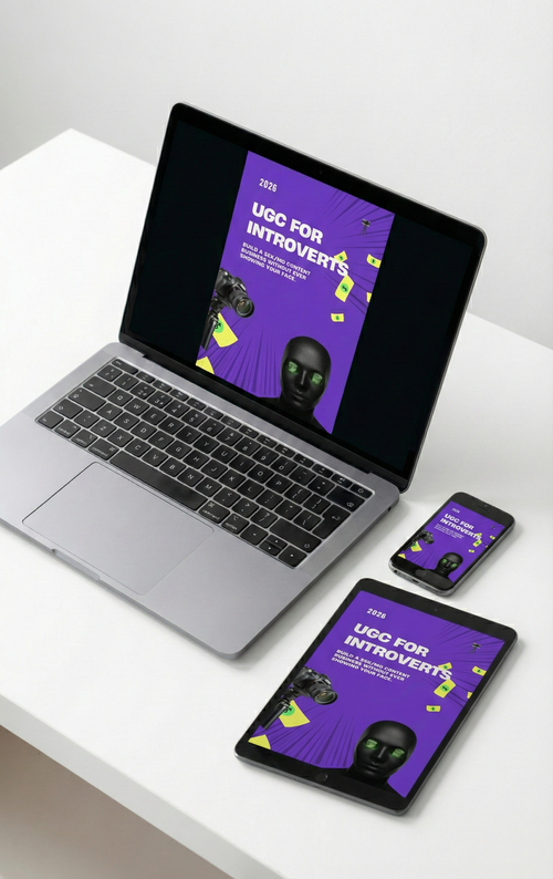 UCG For Introverts (The Complete 2026 Guide to Profitable Faceless Content Creation)
