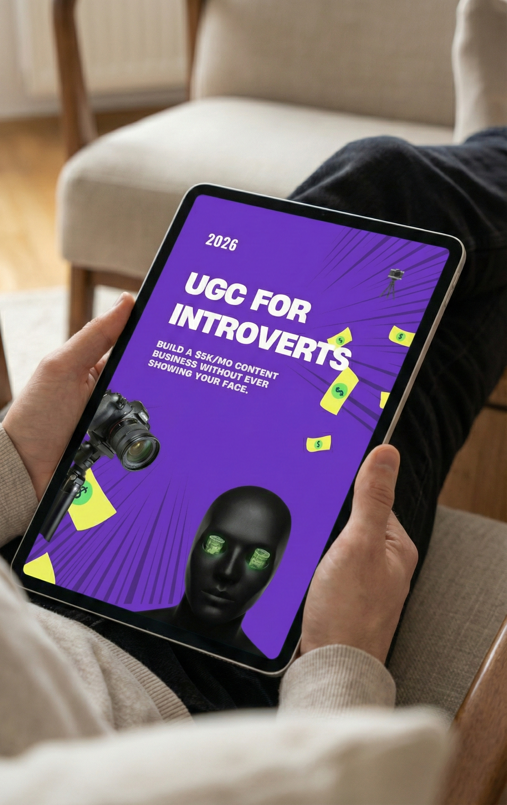 UCG For Introverts (The Complete 2026 Guide to Profitable Faceless Content Creation)
